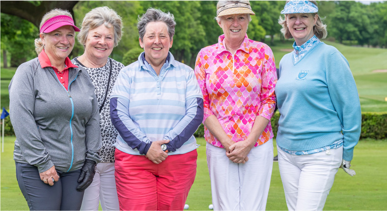 Raising money at the Golf Club