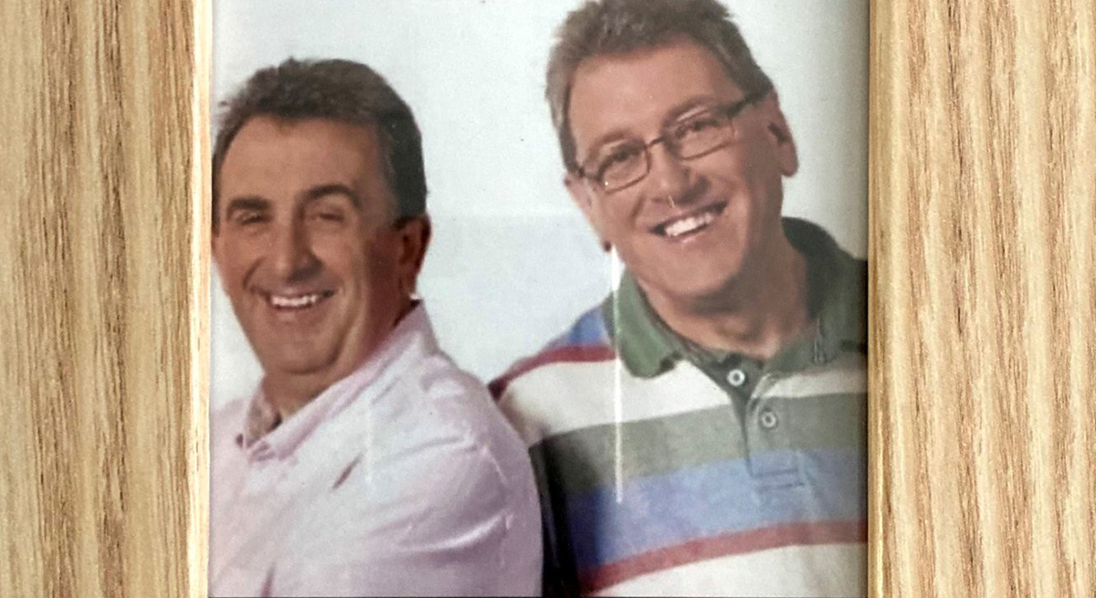 Eamonn O’Neal and Jimmy Wagg